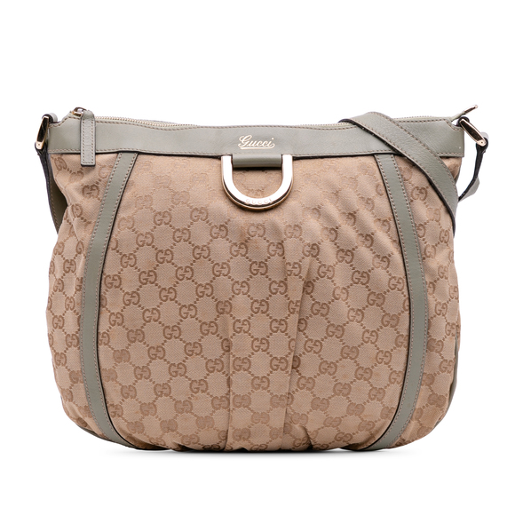 Pre-Loved Gucci GG Canvas Abbey D Ring Crossbody - Picture 1 of 12